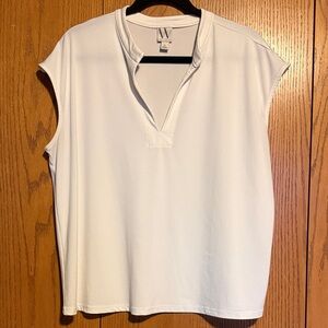 White Worthington Sleeveless Top